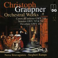 Canon en Si bémol Maj GWV 218 : Tempo giusto - pour 2 hautbois violoncelle et basse continue