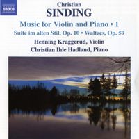 Suite im alten Stil op 10 ""Suite dans un style ancien op 10"" - pour violon et piano : 1 - Presto