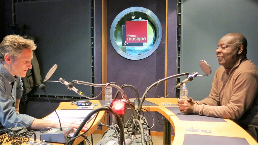 France Musique, studio 142... Philippe Venturini & Emmanuel Dongala auteur de "La Sonate à Bridgewater. Sonata mulattica" éd. Actes-Sud