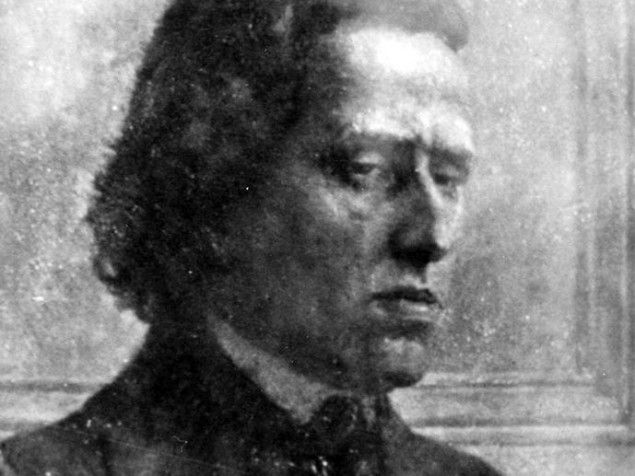 Daguerréotype supposé de Frédéric Chopin