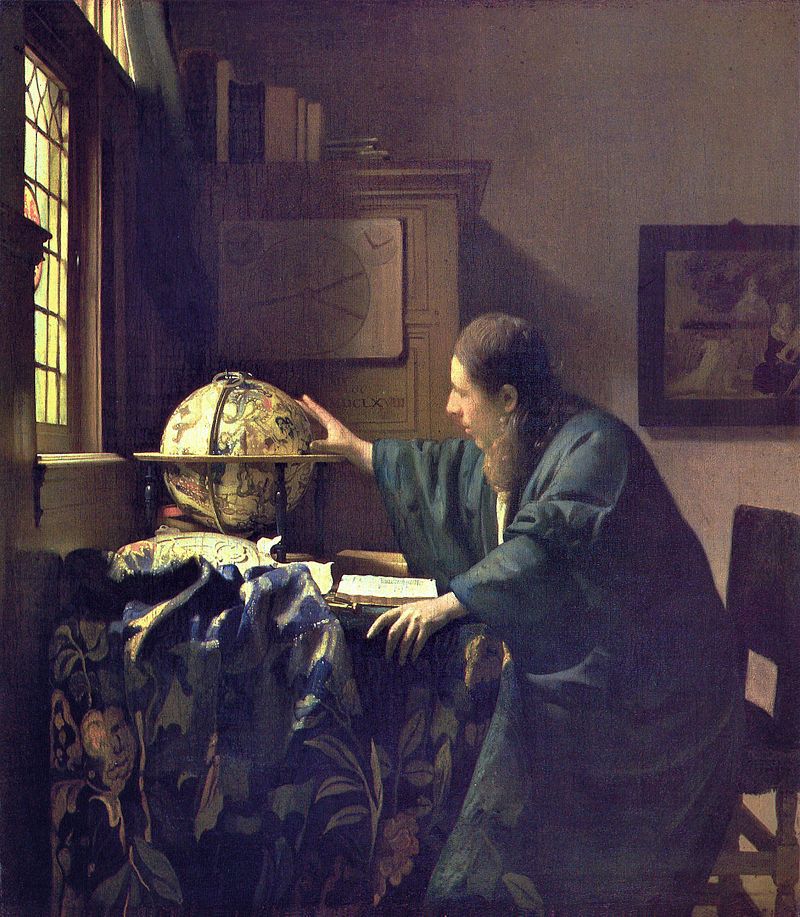 Vermeer "L' Astronome "