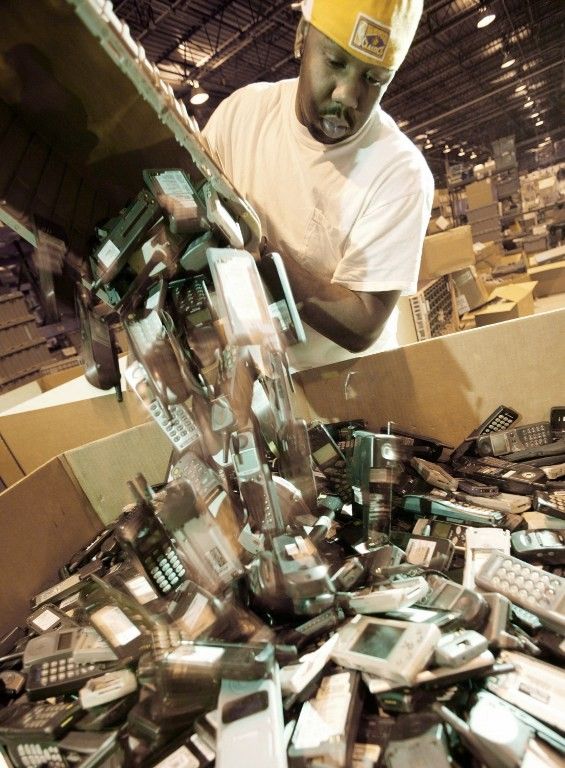 Des téléphones à recycler