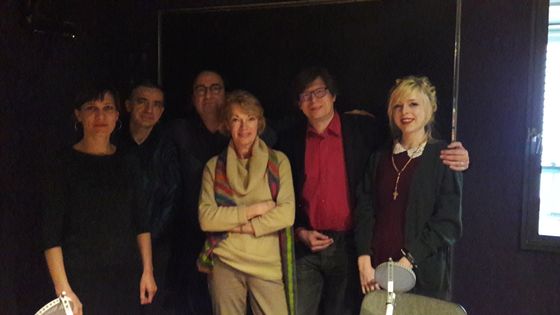 Céline du Chéné, Christophe Bier, François Angelier, Brigitte Lahaie, Philippe Rouyer, Sixtine Audebert ©Radio France - Chloé Leblond