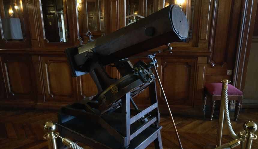 Le télescope de Foucault, un des premiers télescopes modernes.