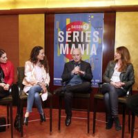 autour de David Chase au festival Séries Mania en 2016