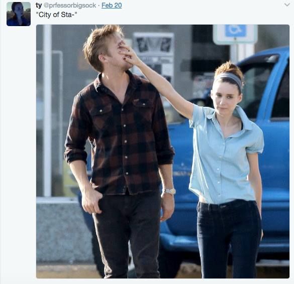 Ryan Gosling sur le tournage du dernier film de Terrence Malick