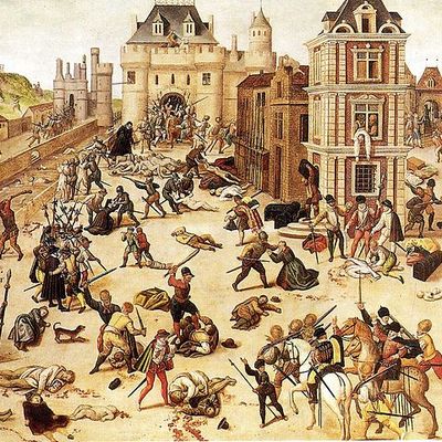 Le massacre de la Saint-Barthélemy