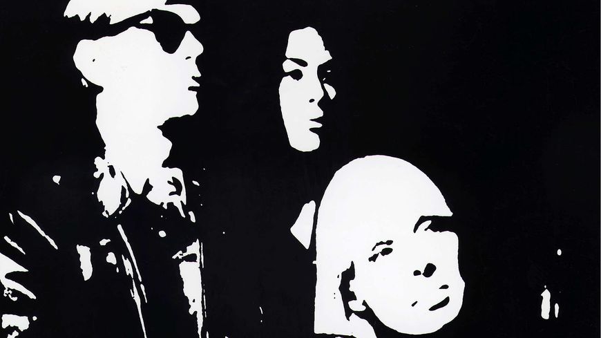 Affiche pour le film "The Chelsea Girls" d'Andy Warhol sorti en 1967 et avec entre autres la chanteuse Nico.