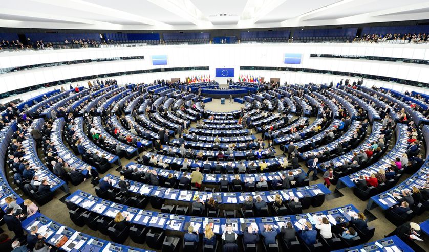 Au Parlement Européen à Strasbourg le 17 janvier 2017