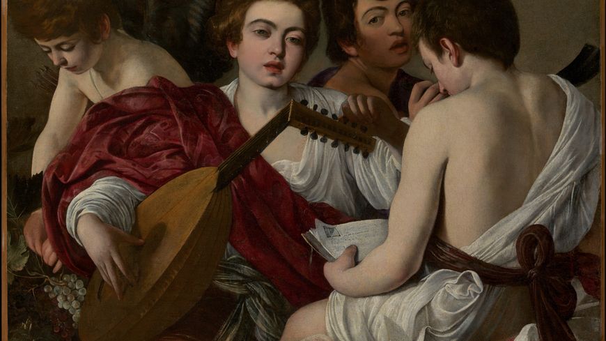 Les musiciens, Caravage, vers 1595
