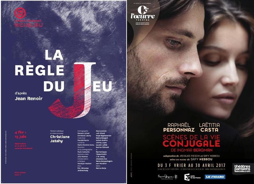 "La règle du jeu" et "Scènes de la vie conjugale"