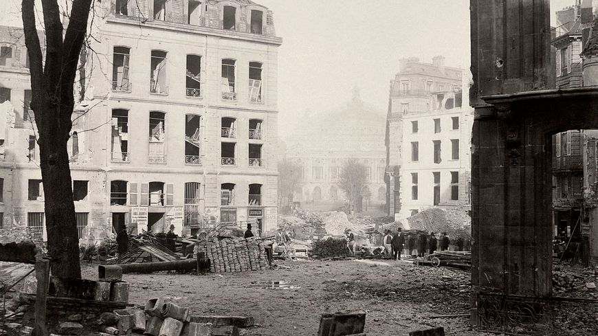 Percement de l'avenue de l'Opéra