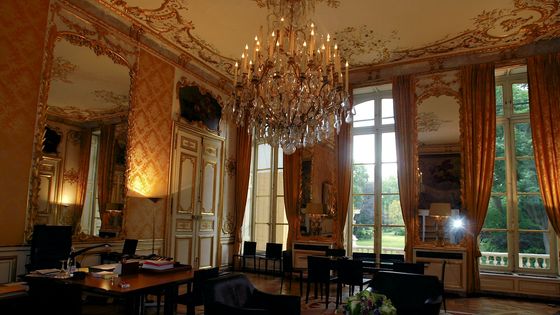 Salon Jaune de l'hôtel de Matignon ©Maxppp - Aurélie Audureau