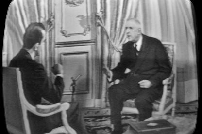 De Gaulle à la télévision en 1965 De Gaulle à la télévision en 1965