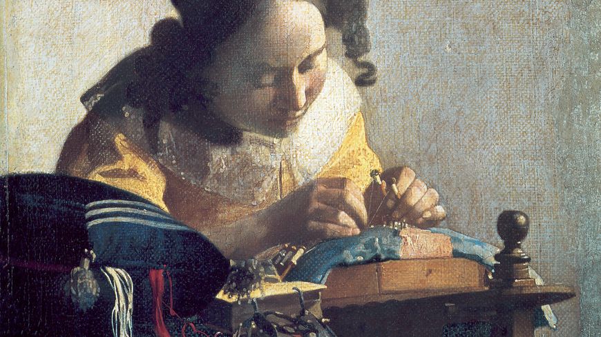 La Dentellière, Johannes Vermeer (vers 1669-1670)