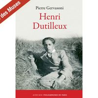 Couverture du livre "Henri Dutilleux" de Pierre Gervasoni