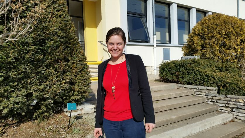 Aurore Beaulieu, enseignante au CFA agricole de Besançon