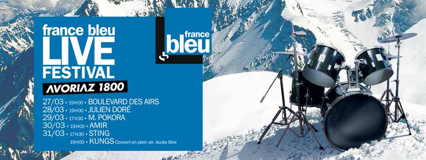 France Bleu Live Festival à avoriaz