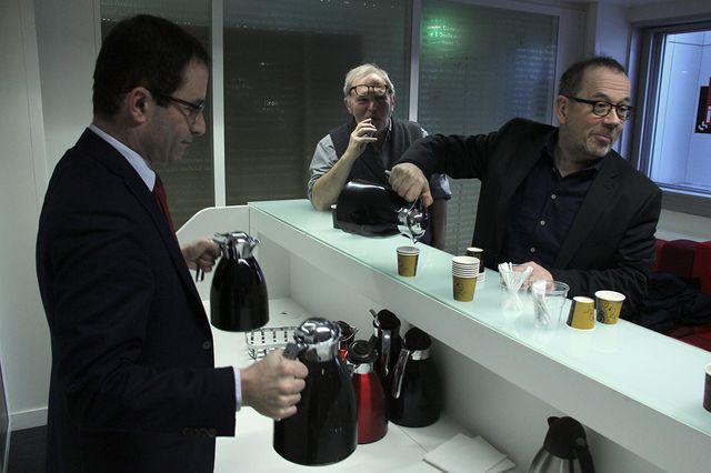 Benoit Hamon, Bernard Guetta et Thomas Legrand
