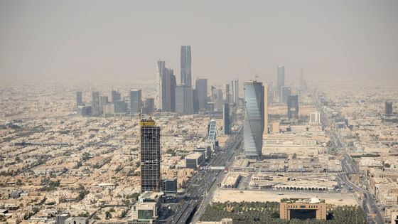 Le quartier central et économique de la capitale Riyadh, tel qu'il se présente cet hiver ©AFP - HENRIK MONTGOMERY / TT NEWS AGENCY