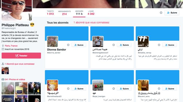 Capture d'écran Twitter @Freakonsight
