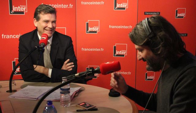 Arnaud Montebourg et Frédéric Beigbeder