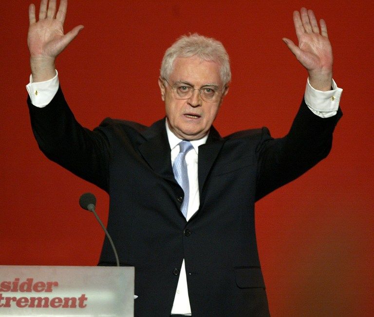 Lionel Jospin le soir du 21 avril 2002