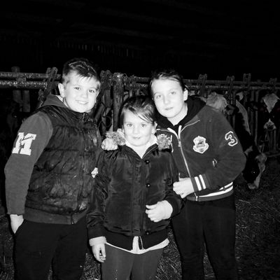 Mathilde, Alexandre et Clémence