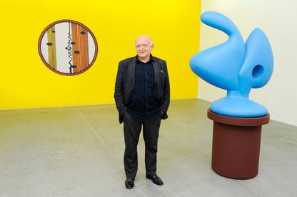 L'artiste Bertrand Lavier L'artiste Bertrand Lavier
