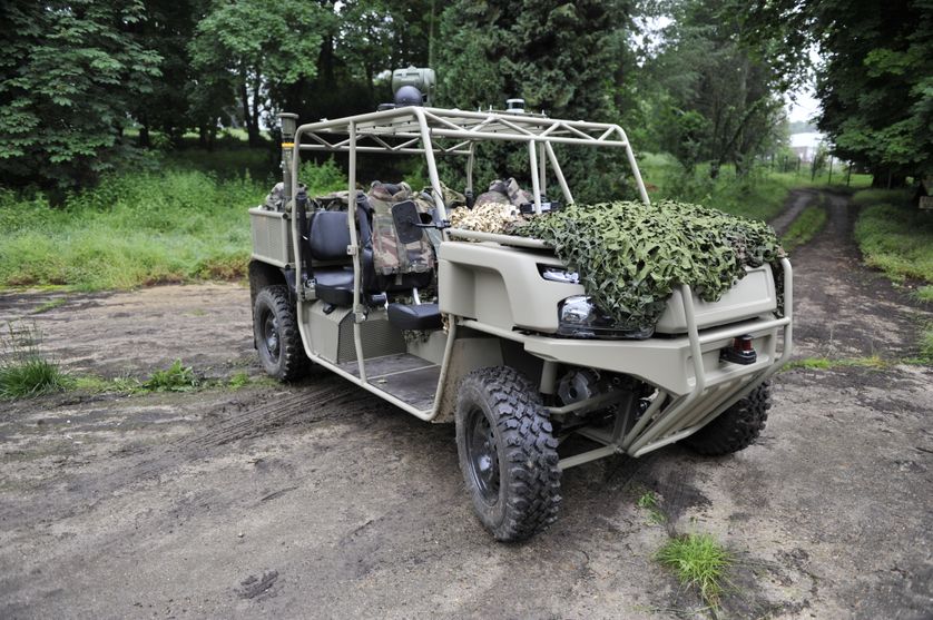 Robot e-Rider, véhicule autonome militaire