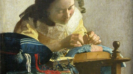 Vermeer, La dentellière