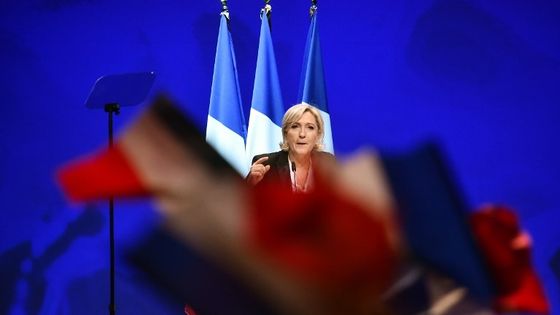 Marine Le Pen à Nantes le 26 février 2017 ©AFP - JEAN-FRANCOIS MONIER / AFP