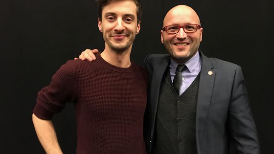 Thomas Jolly et Enrique Mazzola ©Radio France - Martin Quenehen