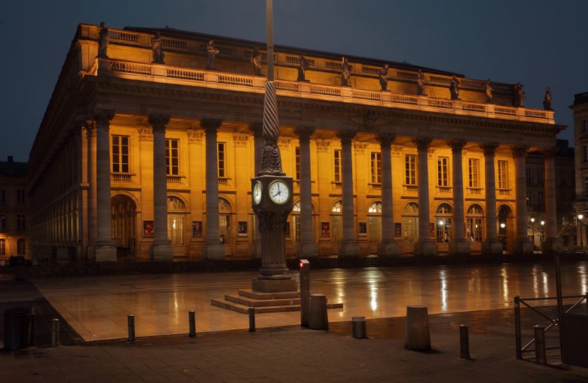 le Grand Théâtre à Bordeaux