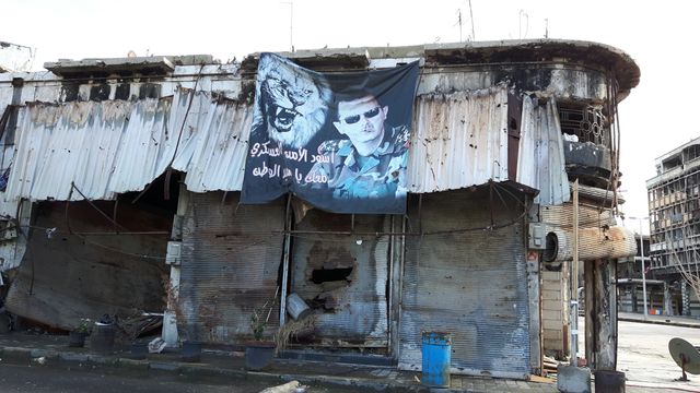Dans les rues de Homs
