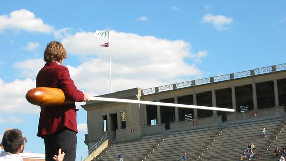 Harvard Band Largest Baton - Karen Morse / Wikipedia