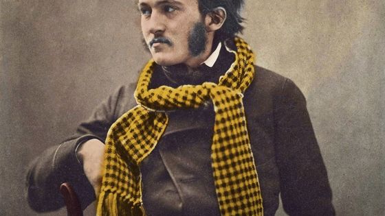 Portrait de Gustave Doré (1832-1883) par Félix Nadar, mise en couleur tardive. ©AFP - Collection Leemage