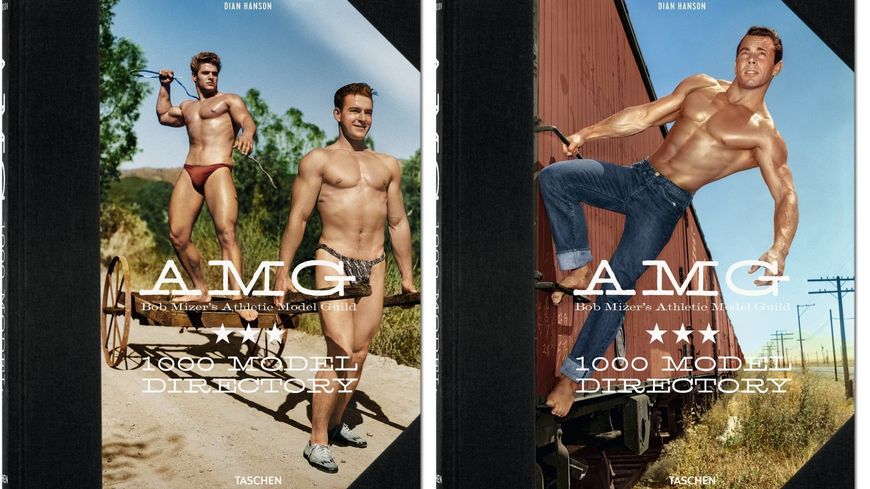 AMG Bob Mizer’s Athletic Model Guild – 1000 Model Directory, 2 volumes, texte de Dian Hanson / 2016