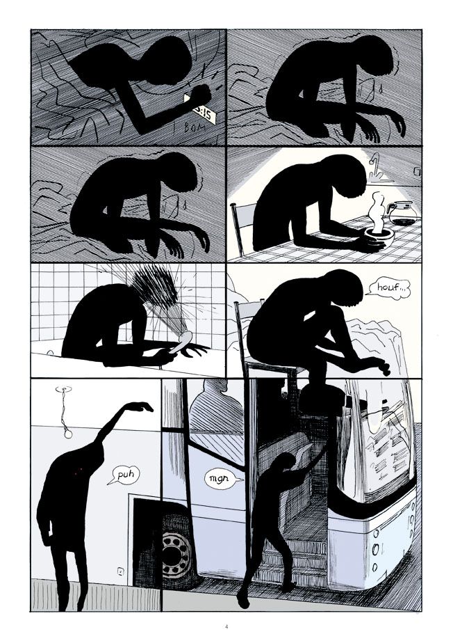 Planche de « Mort & vif » de David Prudhomme et Jef Hautot