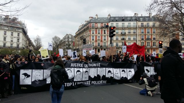 la marche pour la justice et la dignité, le 19 mars à Paris