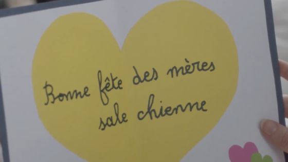 Capture d'écran - extrait du clip silencieux de lutte contre la cyberviolence