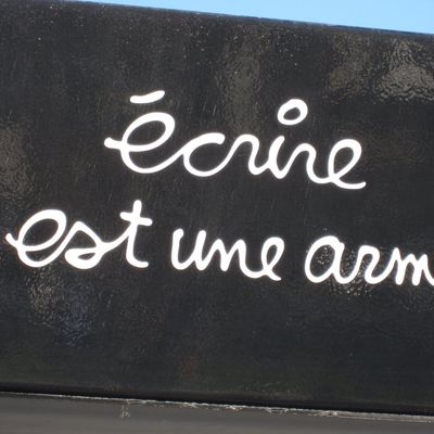 Ecrire est une arme