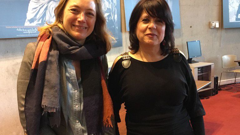 Amélie Perrier et l'invitée du journal : Baya Mokhtari, maire adjointe d'Hérouville Saint-Clair et médiatrice dans l'association la Voix des Femmes