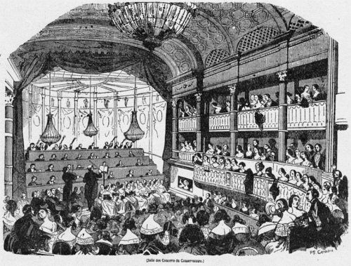 Salle des concerts du Conservatoire (Paris 1843)