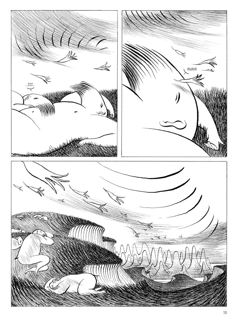 Planche extraite de l’album « Guirlanda » de Mattotti et Kramsky