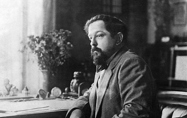 Claude Debussy en 1900.