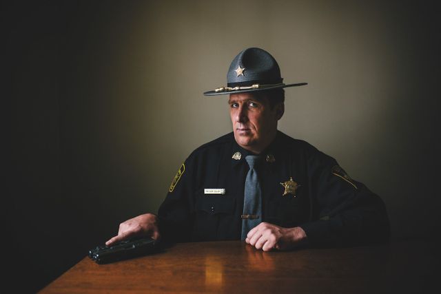 Sheriff Trevor Colby. Extrait de « The North East Kingdom »