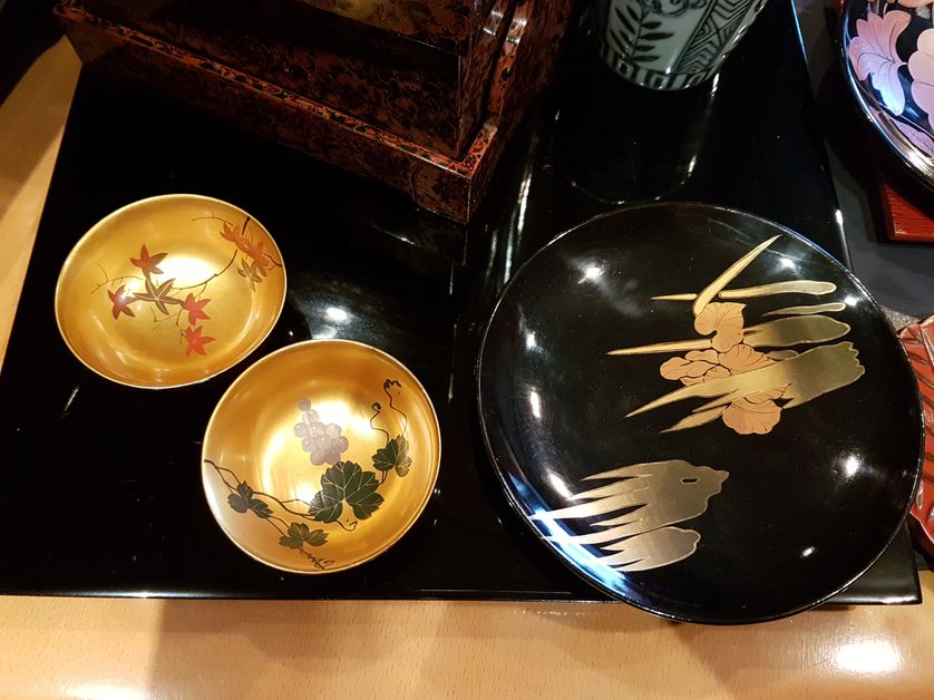 Laques, collection personnelle de Ryōko Sekiguchi