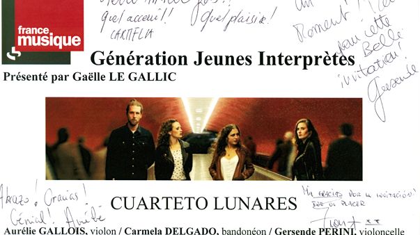 Livre d'Or Cuarteto Lunares