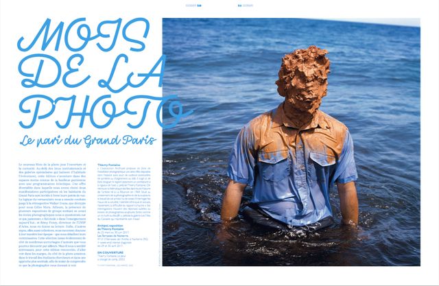 Double page magazine Fisheye mars avril 2017